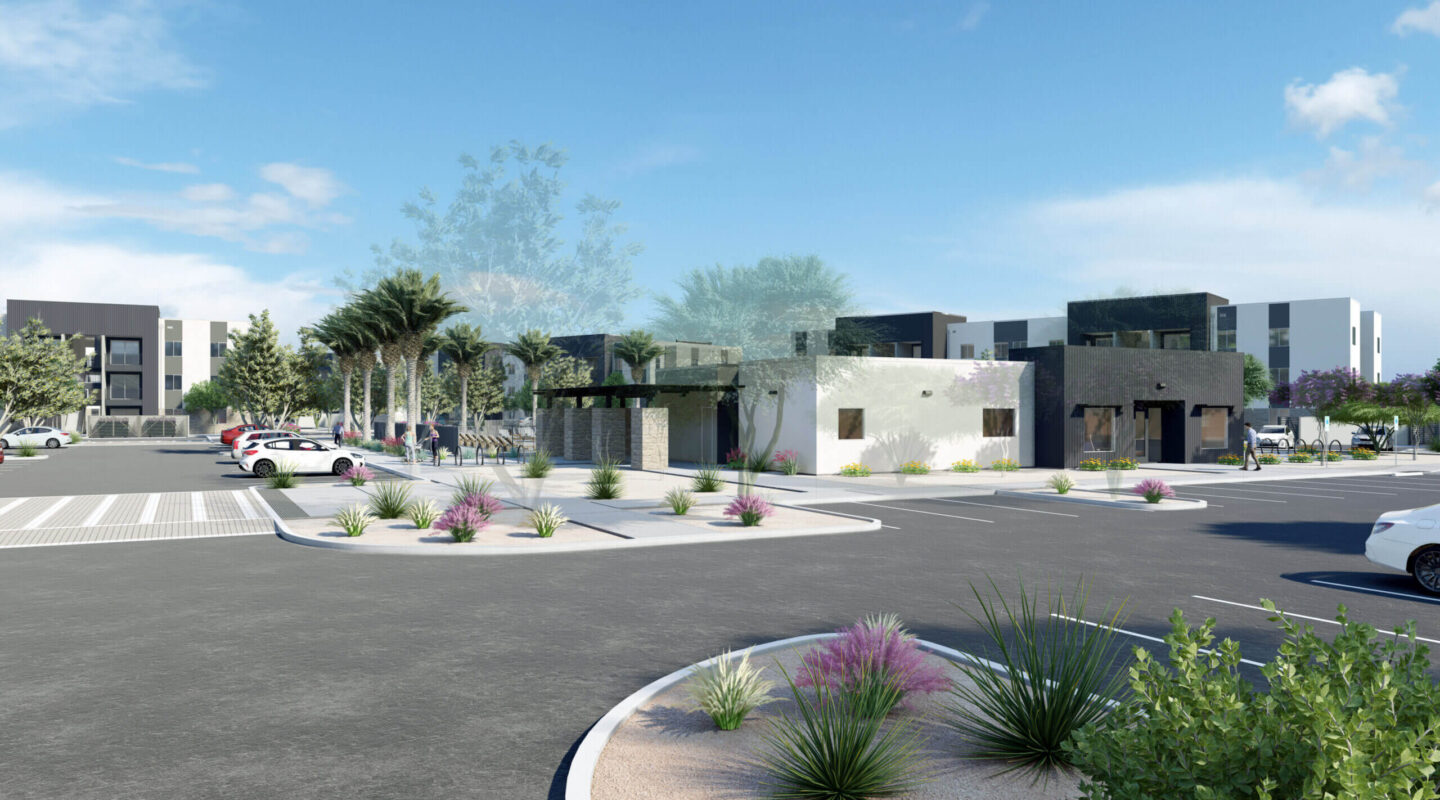 Rendering of The Acacia at Youngtown.